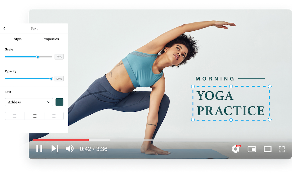 yoga youtube video creator